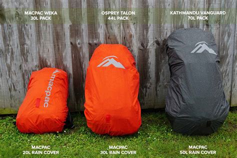 macpac backpack rain cover.